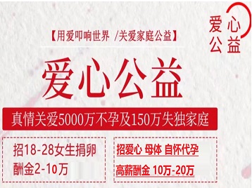 新巴尔虎右捐卵助孕生子 爱心志愿者招募